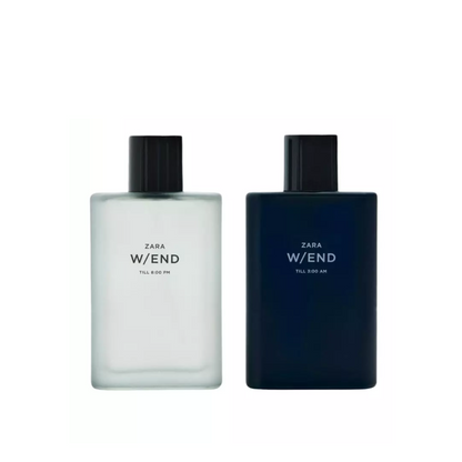 Zara Man W/END TILL 3:00 AM + Zara Man W/END TILL 8:00 PM Eau De Toilette Set